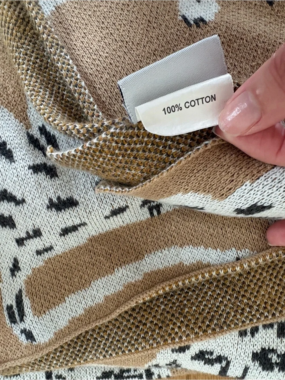 Anthropology Nicole miller blanket